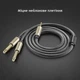 Аудіо кабель для колонок Jack 3.5mm TRS на Dual Jack 6.35mm TS UGREEN AV126 акустичний стерео шнур для сабвуфера 3 метри сірий (10618) - зображення 7