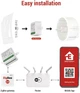 Розумний модуль перемикача Emos H5104, ZigBee 3.0, 2-канальний (не вимагає N-проводу) - зображення 2