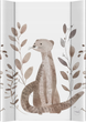 Mata do przewijania Ceba Baby Basic twarda Clever Otter 50 x 70 cm (5907672345154) - obraz 1