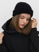 Шапка Malisa Мідл 15-1816-LT-218 One Size Черная - изображение 4