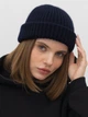 Шапка Malisa Мідл 15-1816-LT-193 One Size Темно-синяя - изображение 4