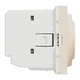 Термостат комнатный Schneider Electric Unica New, 230 В, 8A, 2 модуля, бежевый NU350144 - изображение 2