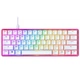 Механічна ігрова клавіатура HyperX Alloy Origins 60 HX Red USB Pink (572Y6AA) - зображення 2