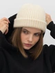 Шапка Malisa Мідл 15-1816-LT-82 One Size Лен - изображение 1