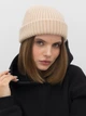Шапка Malisa Мідл 15-1816-LT-69 One Size Крем-брюле - изображение 1