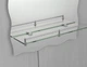 Зеркало настенное Zerix Mirra MRZ02-600x850x105 прямоугольное с дугообразным верхом, фигурными бока ZX5620 - изображение 2
