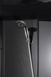 Бокс душовий без гідромасажу Mixxus STRONG SB02-90x90x215-FB SATIN з низьким піддоном (MI6886) - зображення 12