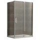 Душова кабіна без піддону Koer SR SC02-120x90x200-TR-01 прозоре скло Easy Clean 8мм, хром (KR5354) - изображение 1
