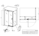 Душова кабіна без піддону Koer SR SC02-120x90x200-TR-01 прозоре скло Easy Clean 8мм, хром (KR5354) - изображение 6