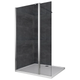 Душевая перегородка Koer SR SP03-30x200-TR-01 Walk-In (двиг. часть) прозрачное стекло Easy Clean 8мм, хром (KR5399) - изображение 1