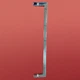 Шторки скляні на ванну Koer SR BS02-80x140-TR-01 прозоре скло 6мм, хром (KR5401) - зображення 2