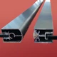 Шторки стеклянные на ванну Koer SR BS04-95x140-TR-07 прозрачное стекло 6мм, графит (KR5404) - изображение 5