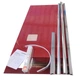 Боковая стенка для кабины Koer SR SW05-90x200-TR-01 прозрачное стекло Easy Clean 6мм, хром (KR5407) - изображение 15