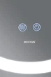 Зеркало Mixxus Plain MC03-60 (LED Touch, антизапотевание, димер, регулировка яркости) MI6662 - изображение 6