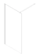 Душова перегородка Koer SR SP01-100x200-TR-01 Walk-In прозоре скло Easy Clean 8мм, хром (KR5393) - изображение 7