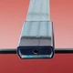 Душова перегородка Koer SR SP01-100x200-TR-01 Walk-In прозоре скло Easy Clean 8мм, хром (KR5393) - зображення 4