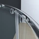 Душевая кабина без поддона Koer SR SC04-100x100x195-TR-01 прозрачное стекло Easy Clean 5мм, хром (KR5361) - изображение 5