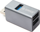 USB-хаб Orico Mini 1 х USB-A 3.0, 2 х USB-A 2.0 5Gbps (MINI-U32L-GY-BP) - зображення 2
