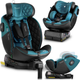 Fotelik samochodowy Nukido Prestige Line 0-36 kg ISOFIX Czarno-niebieski (5903890626648) - obraz 3