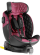 Fotelik samochodowy Nukido Prestige Line 0-36 kg ISOFIX Czarno-różowy (5903890626655) - obraz 1