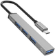 USB-хаб Orico 1 х USB-A 3.0, 3 х USB-A 2.0 5Gbps (AH-13-GY-EP-HW) - зображення 1