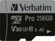 Карта памяти Verbatim Pro microSDXC 256GB UHS-I U3 V30 + SD-адаптер (47045) - изображение 2