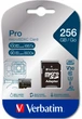 Карта памяти Verbatim Pro microSDXC 256GB UHS-I U3 V30 + SD-адаптер (47045) - изображение 5