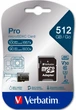 Карта пам'яті Verbatim Pro microSDXC 512GB UHS-I U3 V30 + SD-адаптер (47046) - зображення 5