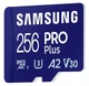 Карта памяти Samsung PRO Plus microSDXC 256GB UHS-I U3 V30 + USB-адаптер (MB-MD256SB/WW) - изображение 4