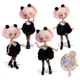 Лялька 4SF Manga Dolls Hello Kitty Золота Діва (HKTF0200) - зображення 6