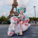 Лялька 4SF Manga Dolls Hello Kitty Красуня Пінк на скутері (HKTF3000) - зображення 14