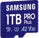 Карта памяти Samsung PRO Plus microSDXC 1TB UHS-I U3 V30 + SD-адаптер (MB-MD1T0SA/EU) - изображение 6