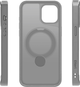 Панель Etteri Matt Mag Ring do Apple iPhone 12 / 12 Pro 6.1 Grey (GSM190630) - зображення 4