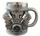 Кружка «Двигатель V8» – стиль для настоящих автомобилистов объем чашки 300 мл - изображение 2