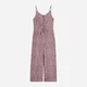 Подростковый летний комбинезон для девочки H&M 271170066 158 см Розовый/Коричневый (2727000062958) - изображение 1