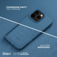 Панель Etteri Silicone Case do Apple iPhone 15 Pro Max 6.7 Dark blue (GSM183464) - зображення 5