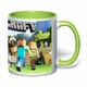Чашка с печатью "MINECRAFT" №2 (цвет салатовый) (30019) - изображение 2