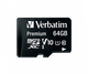 Карта памяти Verbatim Premium microSDXC 64GB UHS-I U1 + SD-адаптер (44084) - изображение 2