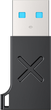 Adapter Unitek USB-A - USB-C 10Gbps Black (A1049ABK01) - obraz 2