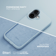 Панель Etteri Silicone Case do Apple iPhone 16 Plus 6.7 Light blue (GSM187052) - зображення 4