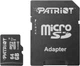 Карта памяти Patriot microSDXC 64GB UHS-I U1 + SD-адаптер (PSF64GMCSDXC10) - изображение 1