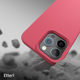 Панель Etteri Silicone Case do Apple iPhone 16 Pro Max 6.9 Raspberry (GSM187059) - зображення 9