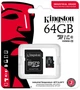 Карта памяти Kingston Industrial microSDXC 64GB UHS-I U3 V30 + SD-адаптер (SDCIT2/64GB) - изображение 3