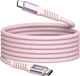 Кабель Verbatim Sync & Charge Magnetic 60W USB-C - USB-C 1.2 м Pink (0023942318538) - зображення 1