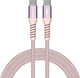 Кабель Verbatim Sync & Charge Magnetic 60W USB-C - USB-C 1.2 м Pink (0023942318538) - зображення 3