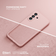 Etui plecki Etteri Silicone Case do Samsung Galaxy A36 5G Light pink (GSM190288) - obraz 5