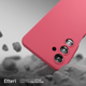 Etui plecki Etteri Silicone Case do Samsung Galaxy A54 5G Raspberry (GSM183562) - obraz 6