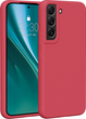 Etui plecki Etteri Silicone Case do Samsung Galaxy S22 Raspberry (GSM183560) - obraz 1