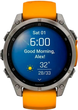 Смарт-годинник Garmin fenix 8 47mm AMOLED Sapphire Titanium with a spark Orange and Graphite Silicone Band (010-02904-11) - зображення 8