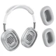 Беспроводные накладные наушники Hoco W65 Plus, ANC, BT5.4, AUX, 400mAh, 45h, Silver - изображение 3